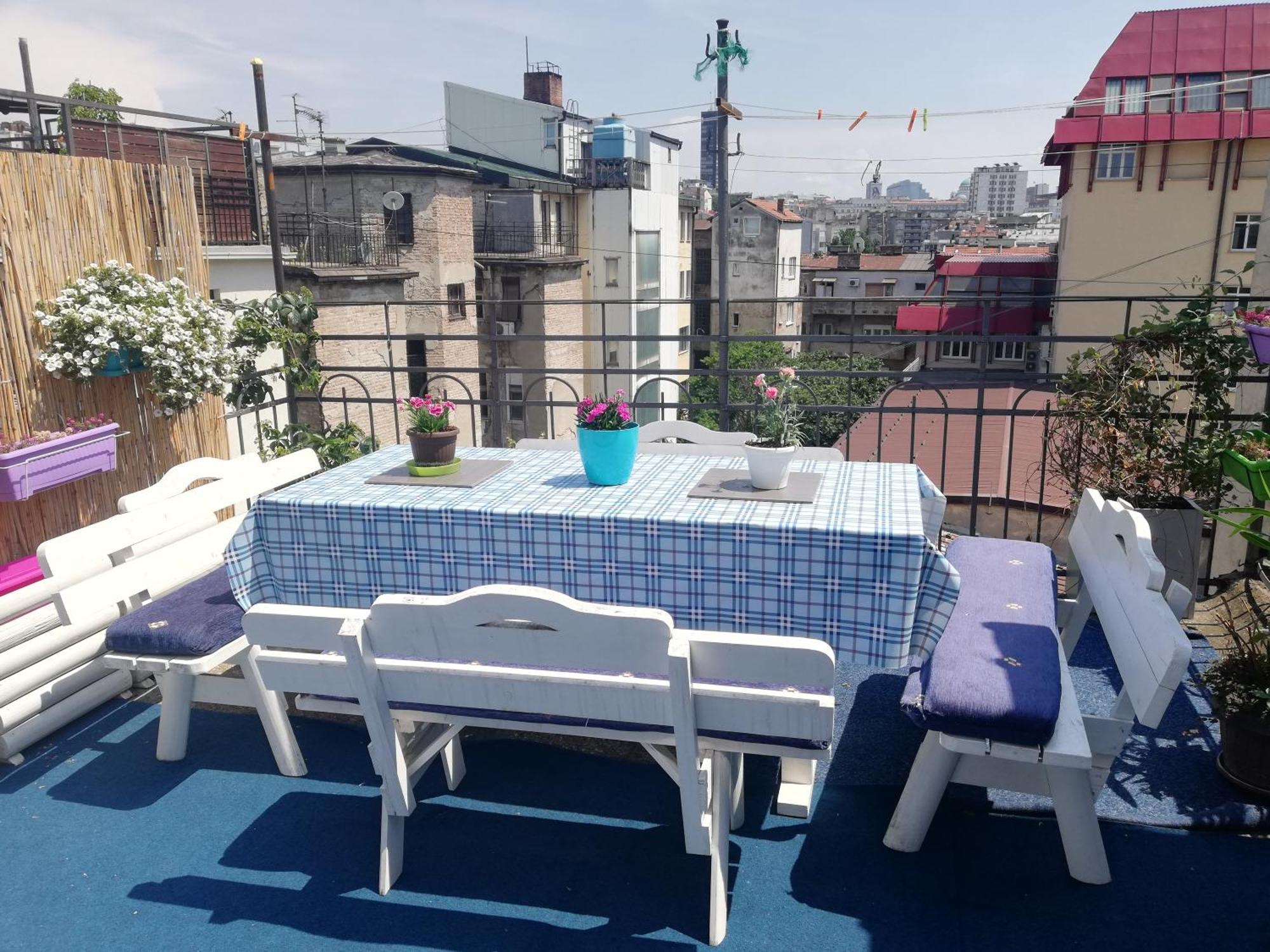 בלגרד Hostel Inn Downtown מראה חיצוני תמונה